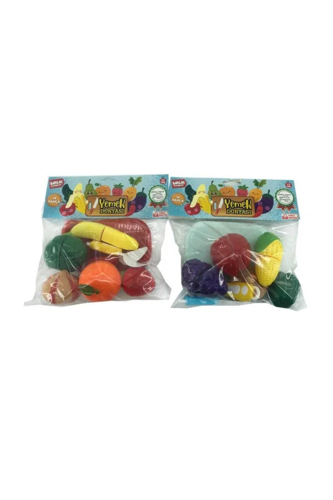 Birlik Toys Kesilen Sebze Meyve Seti 10 Lu