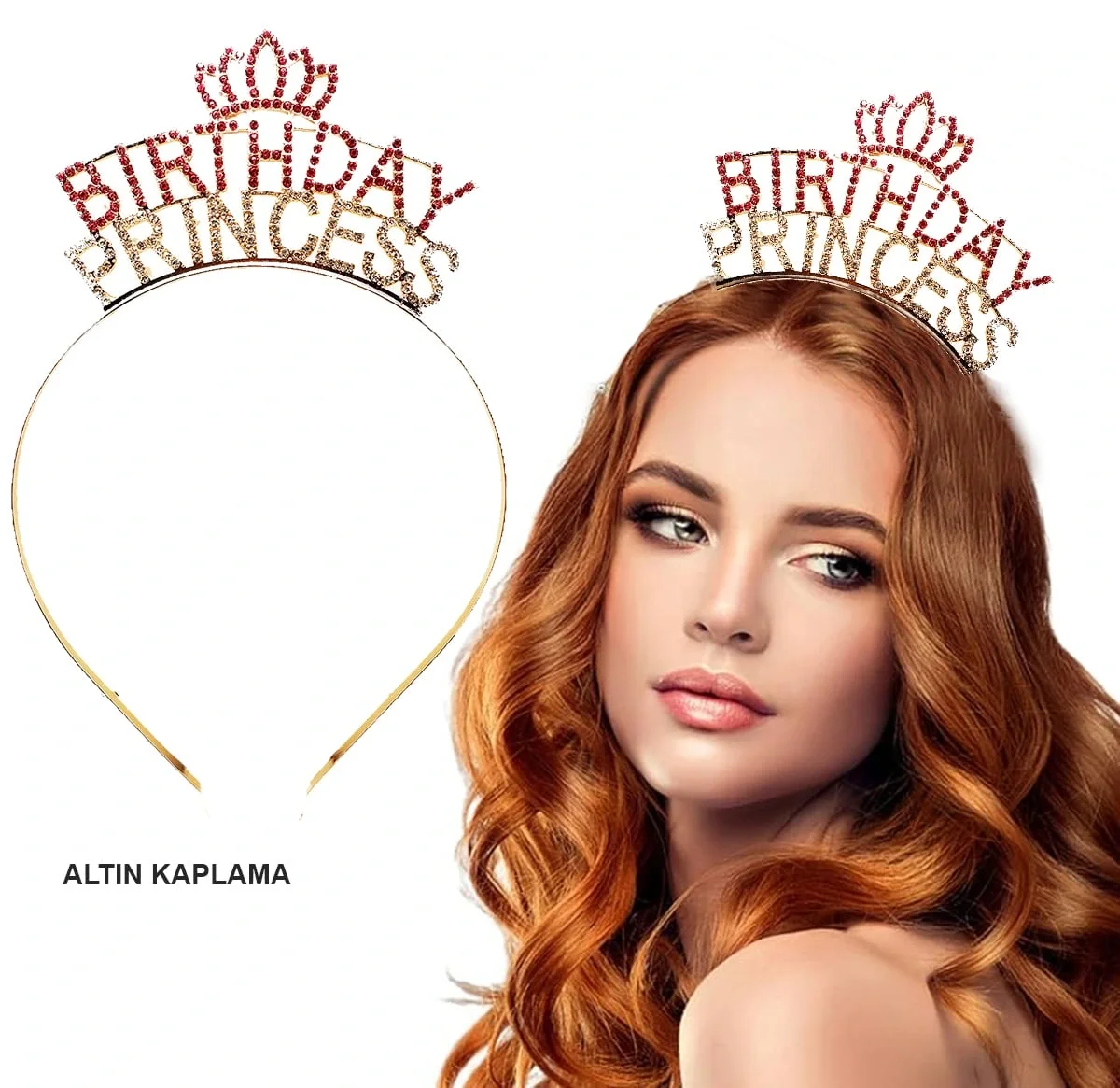 Birthday Princess Kristal Taç – Altın Kaplama Fiyatı, Yorumları ve Özellikleri