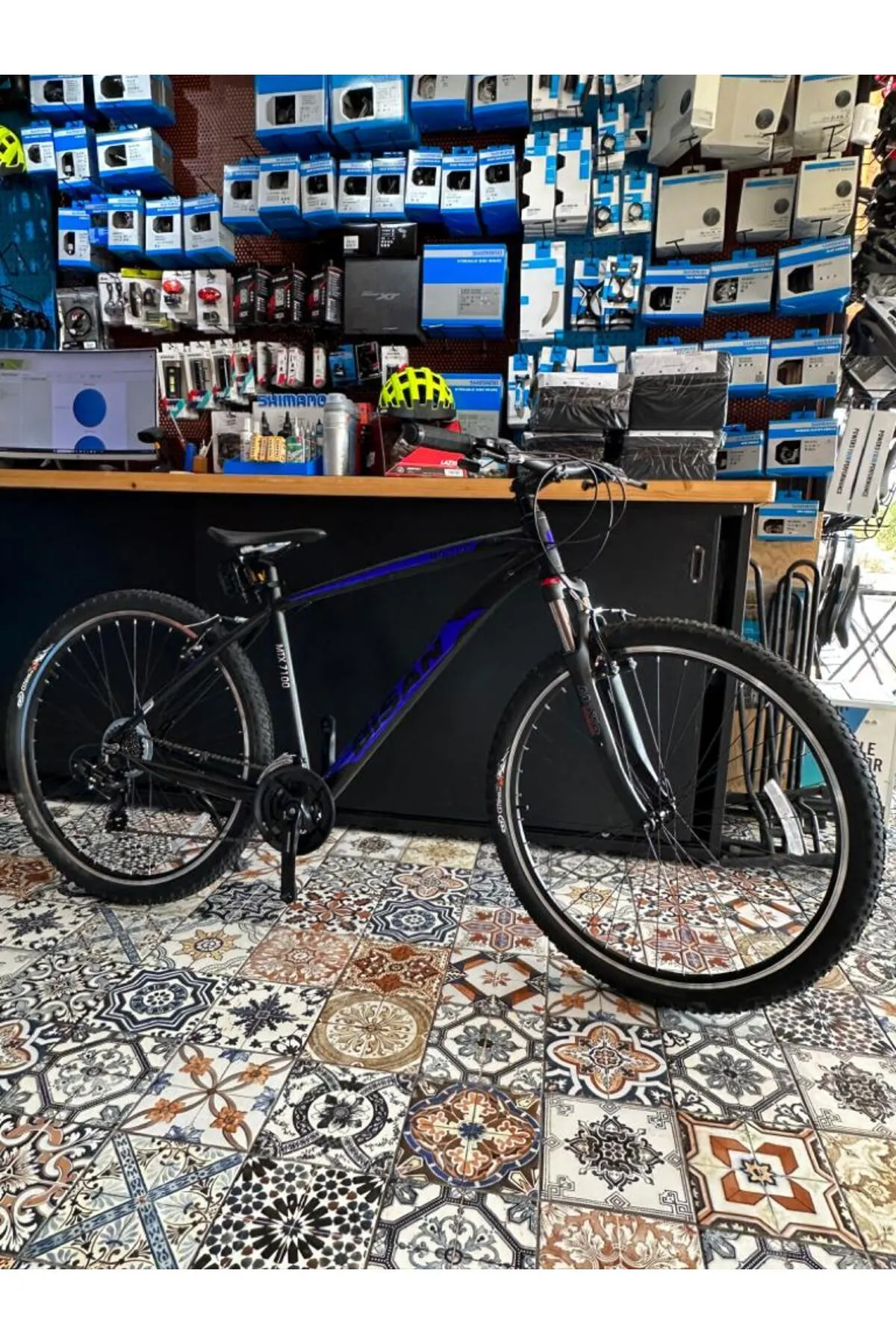 Bisan Mtx 7100 29 Jant 17 - 43cm Kadro  21 Vites V.Fren Dağ bisik