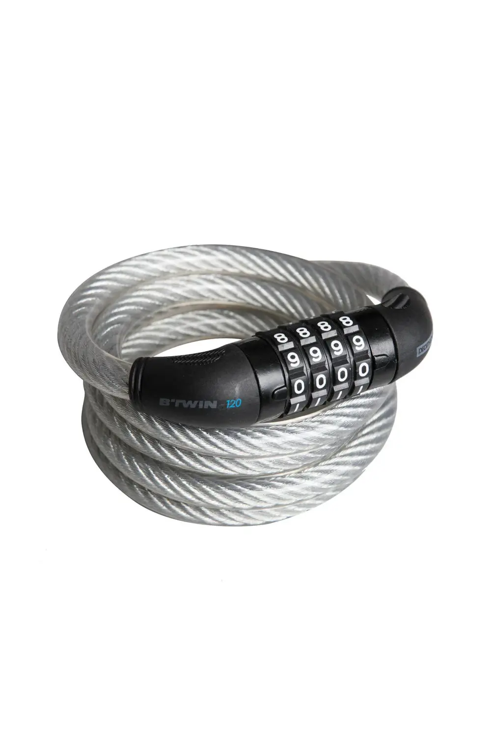 Bisiklet Aksesuar Kilidi 120 - Gri - Şifreli