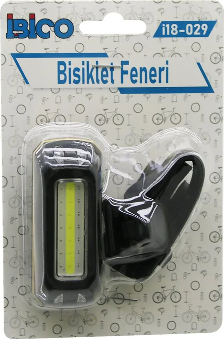 Bisiklet Feneri Pilli 4 Fonksiyonlu Renkli - Beyaz - 2 Sitil Siny