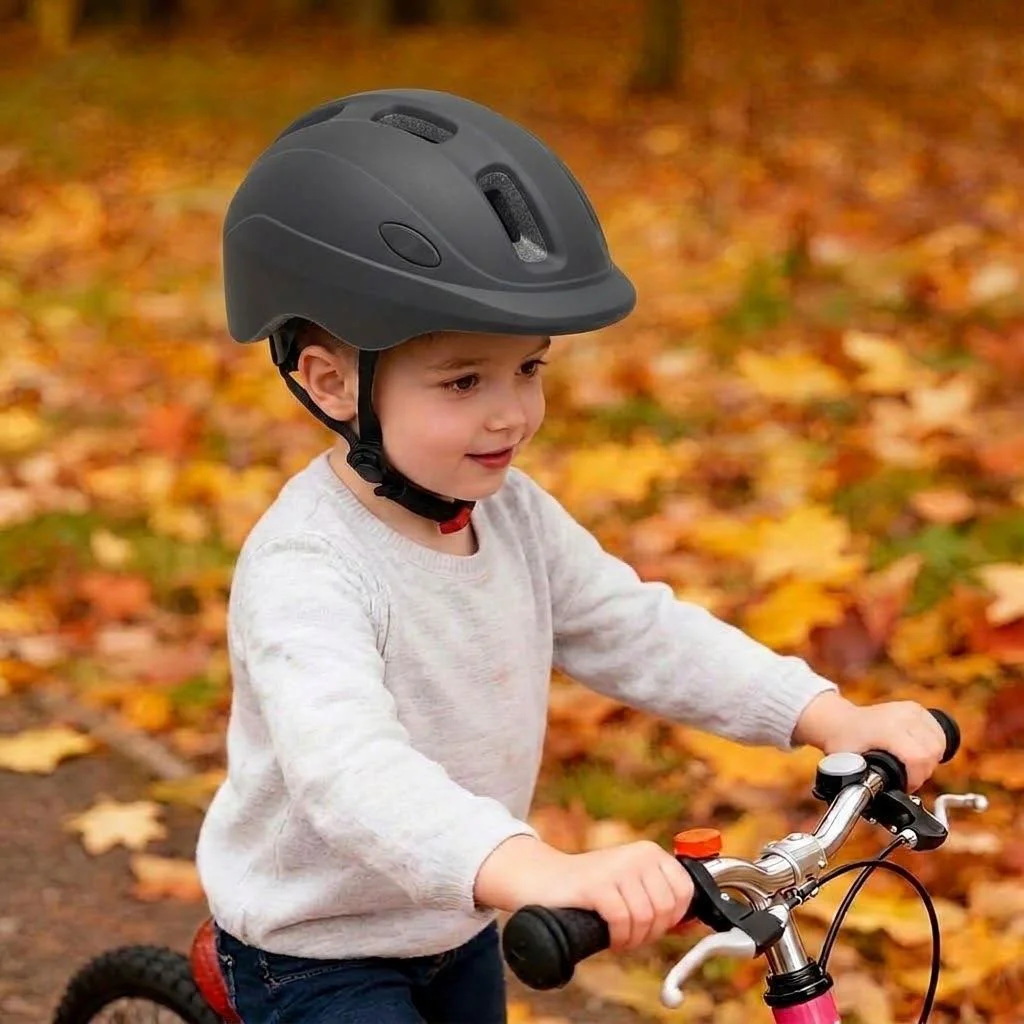 Bisiklet Kask Çocuk- IMPACT KIDDO, Siyah, Small Bisiklet Kask Çocuk- IMPACT KIDDO, Siyah, Small
