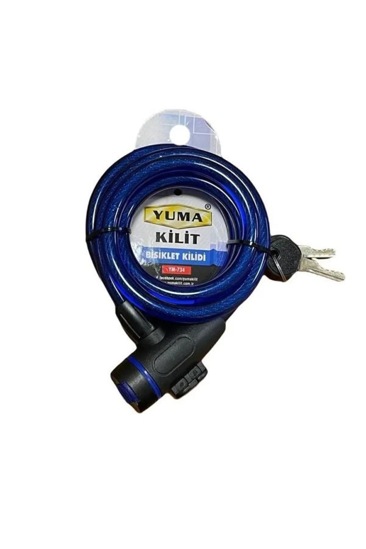 Bisiklet Kilidi 150cm - Ym734 - Mavi Fiyatı, Yorumları ve Özellikleri