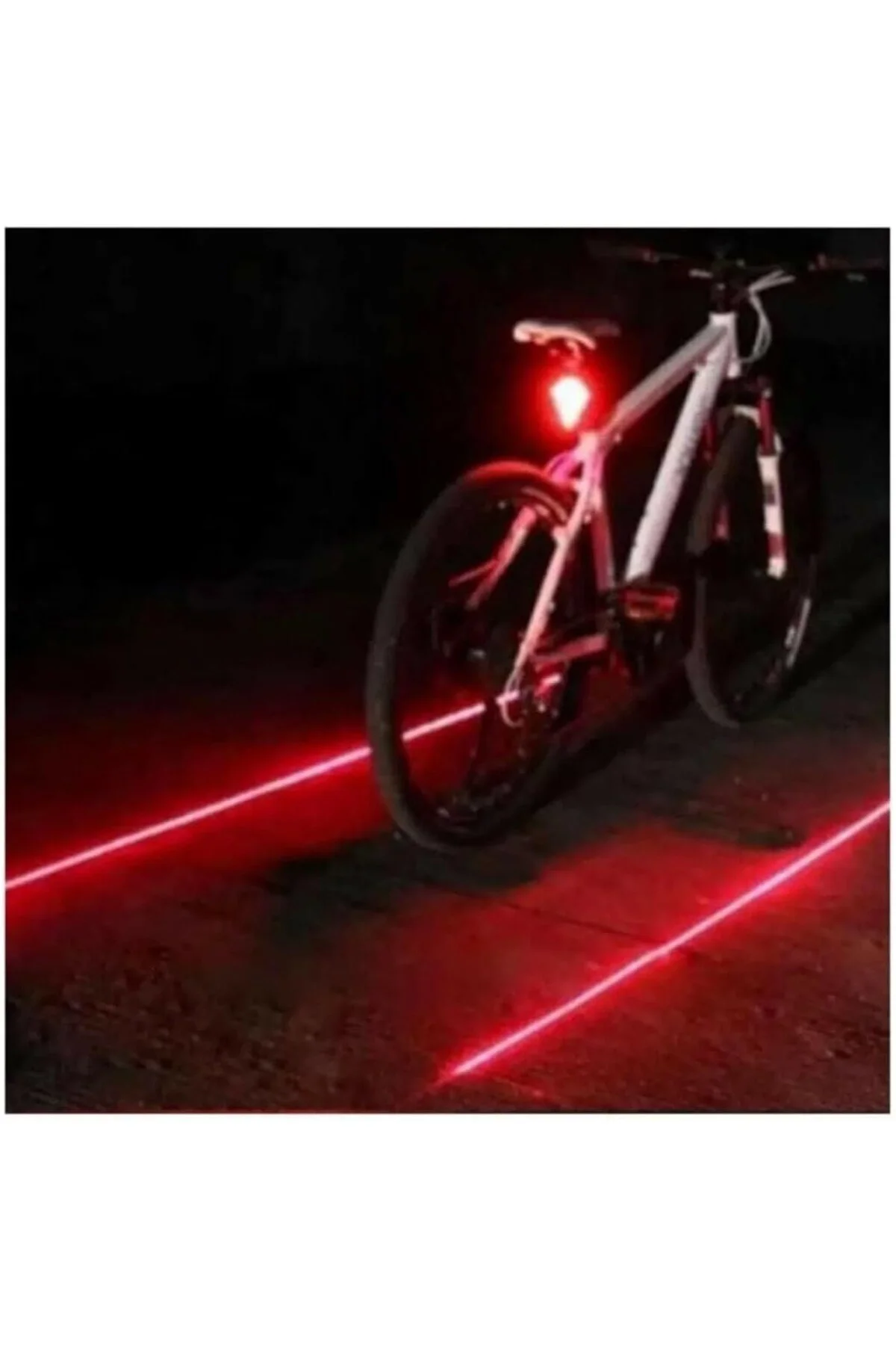 Bisiklet Lambası Lazer Şeritli Güvenlik Arka Stop Lamba Led Işık