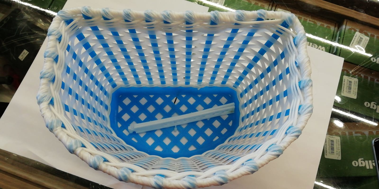 Bisiklet Sepeti Çocuk Mavi Bisiklet Sepeti Çocuk Mavi
