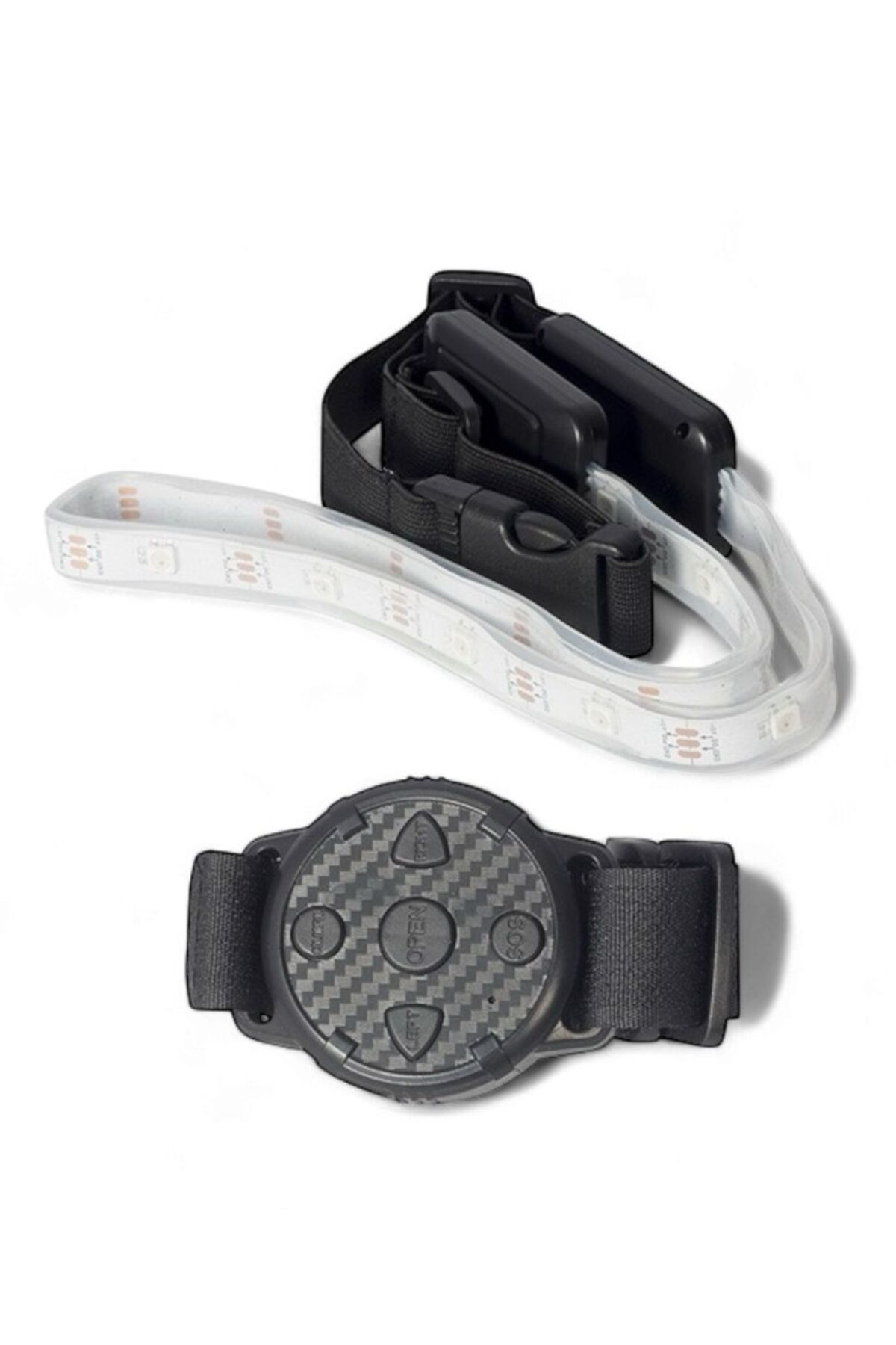 Bisikletçiler İçin LED’li Güvenlik Kemeri | Ayarlanabilir Gece Sü