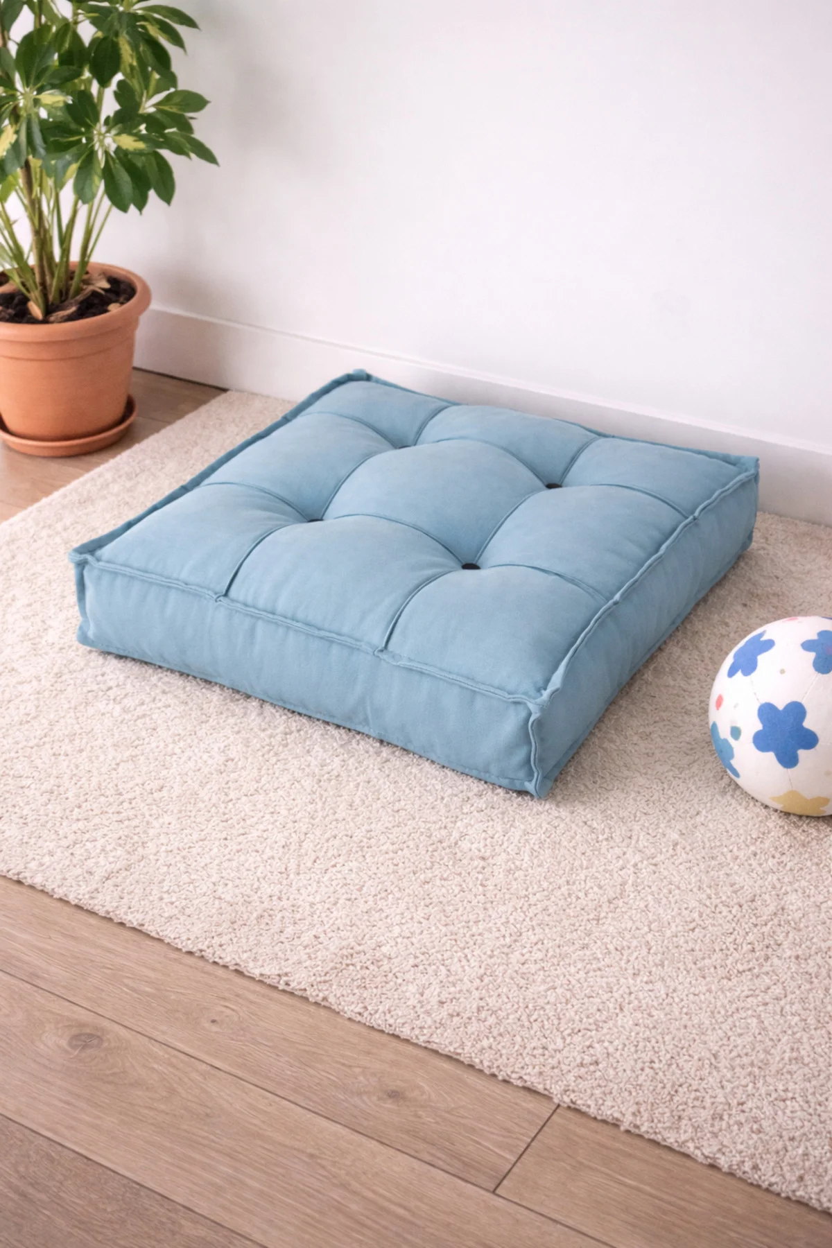 Bisküvi yer minderi