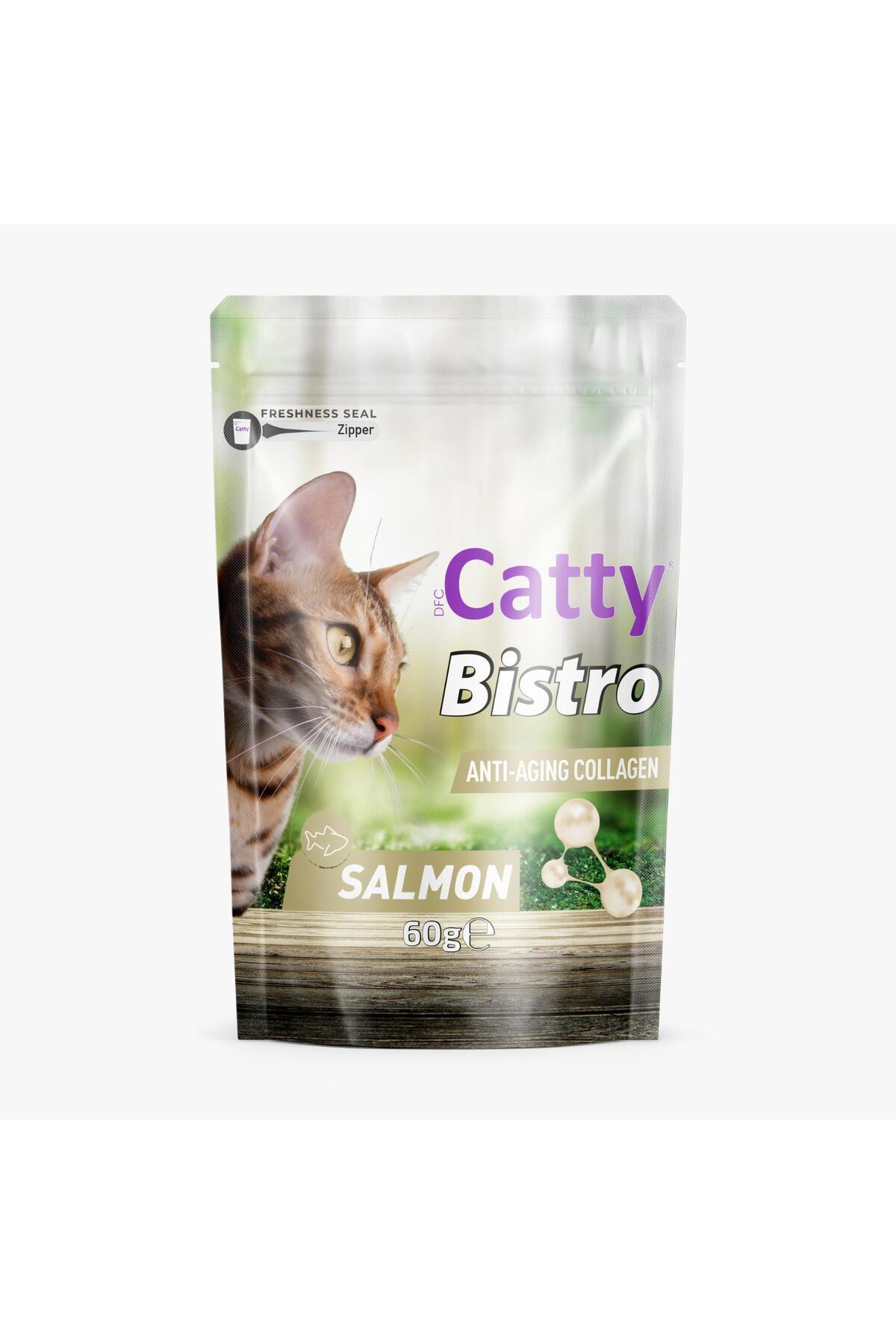 Catty Bistro Yaşlanma Karşiti Kolajen Somonlu 60G (Anti Collagen) Catty Bistro Yaşlanma Karşiti Kolajen Somonlu 60G (Anti Collagen)