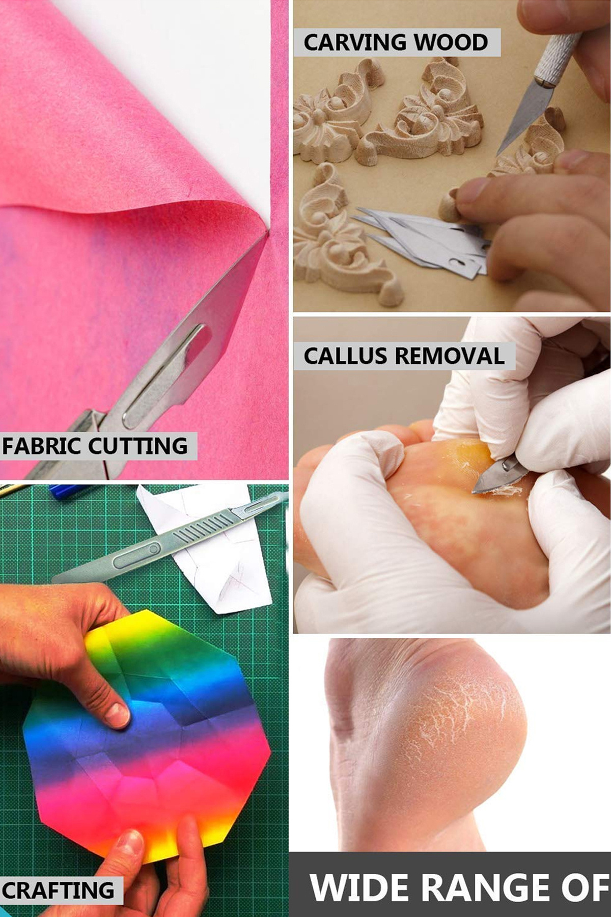 Bistüri Ucu No: 15 / Steril - Paslanmaz - 100 Adet / Paket