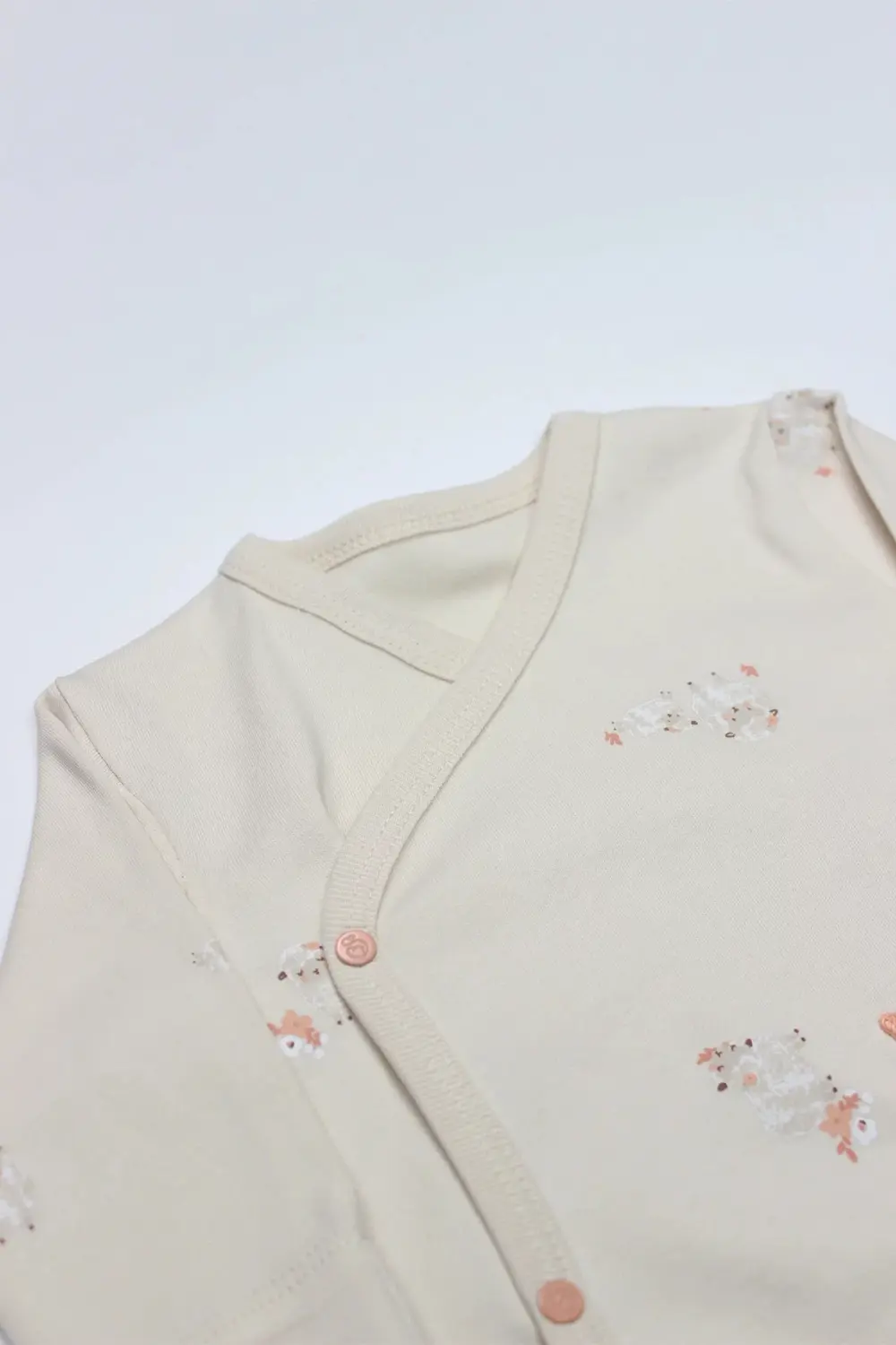 Bistyle 3lü Zıbın Takım Fluffy And Lovely 13106 Bej