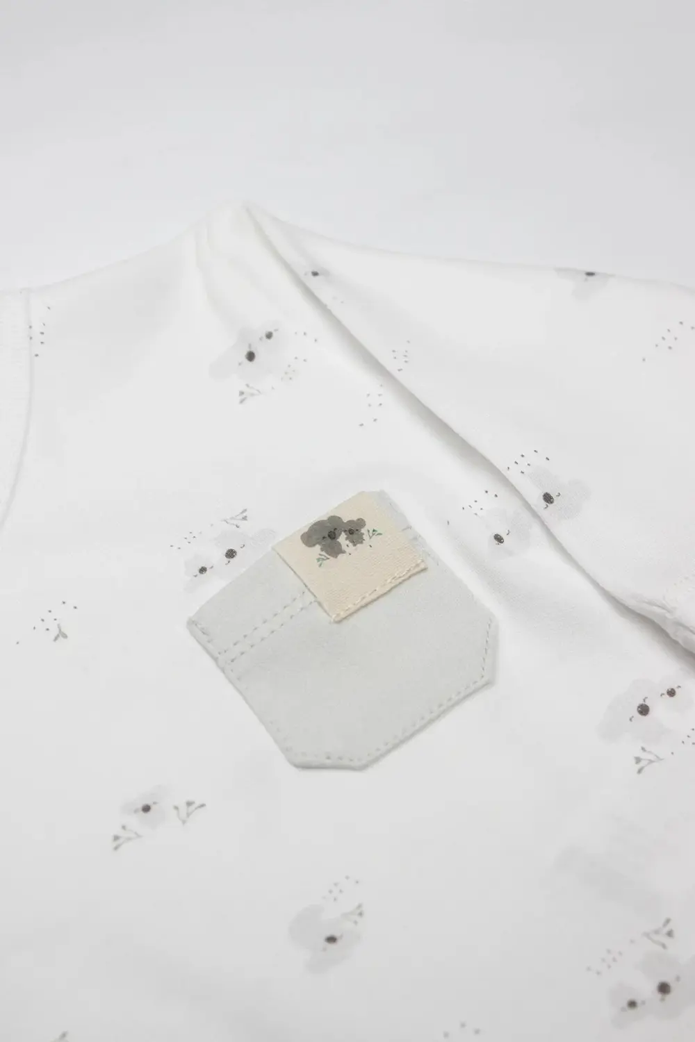 Bistyle 3lü Zıbın Takım Lıttle Koala 13109 Gri