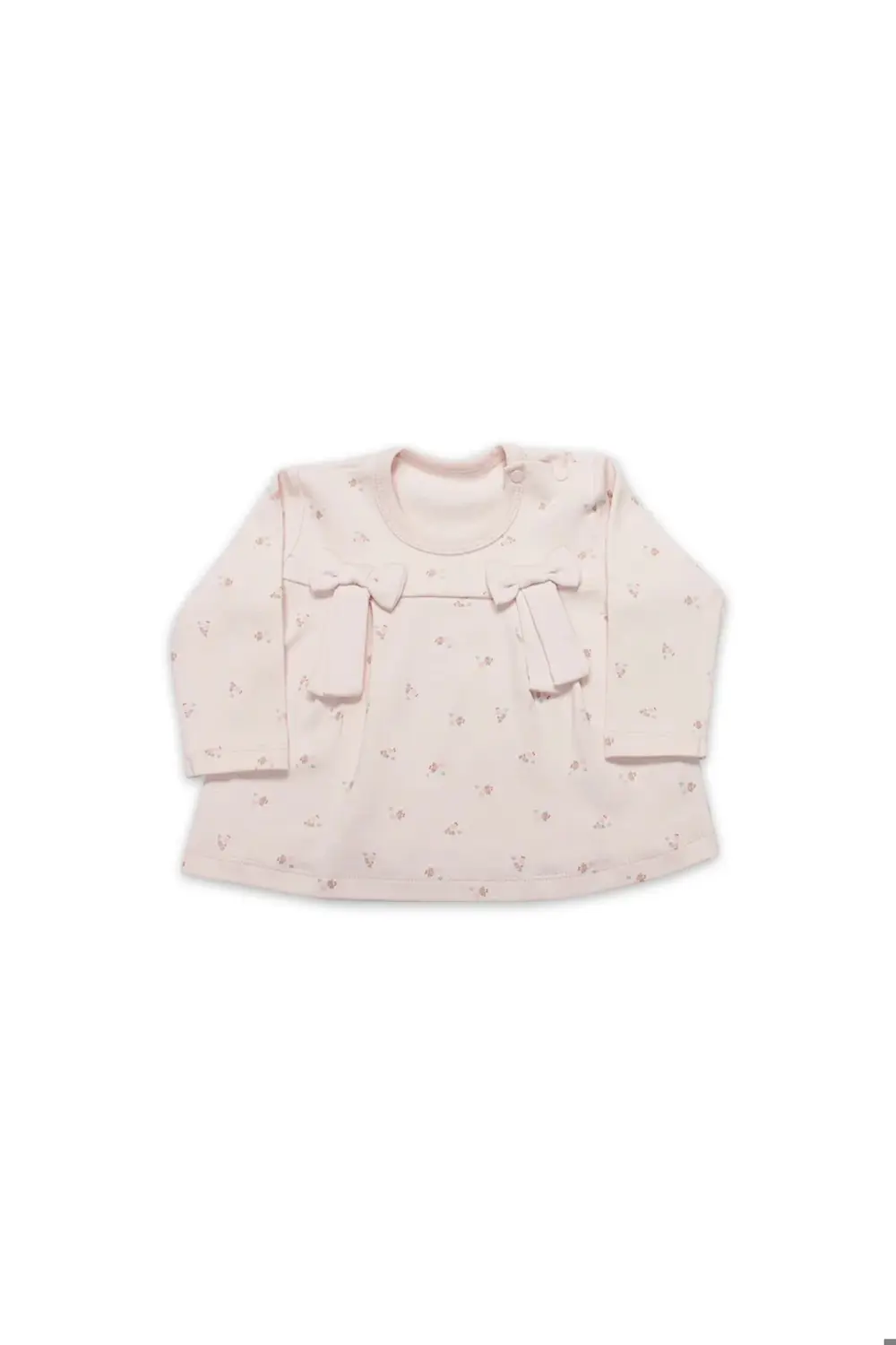 Bistyle Grow İn Love 2'li Bebe Takım 14102 Pembe Ekru