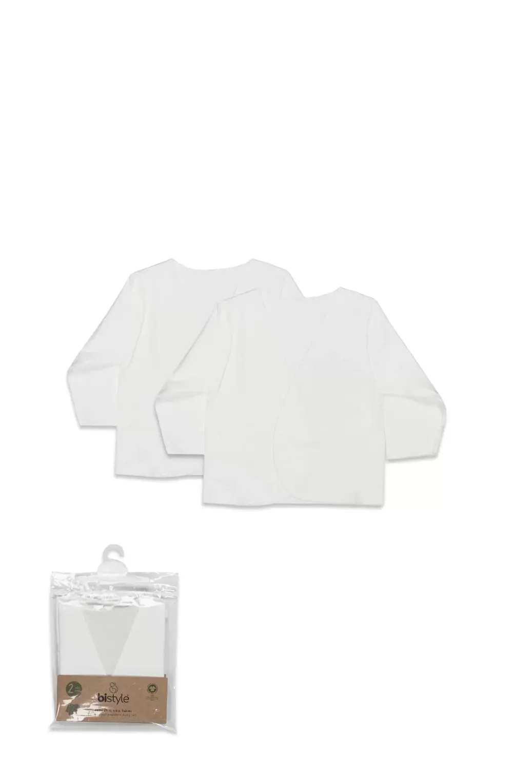 Bistyle Organik 2'li Basic İç Zıbın 17120 Ekru