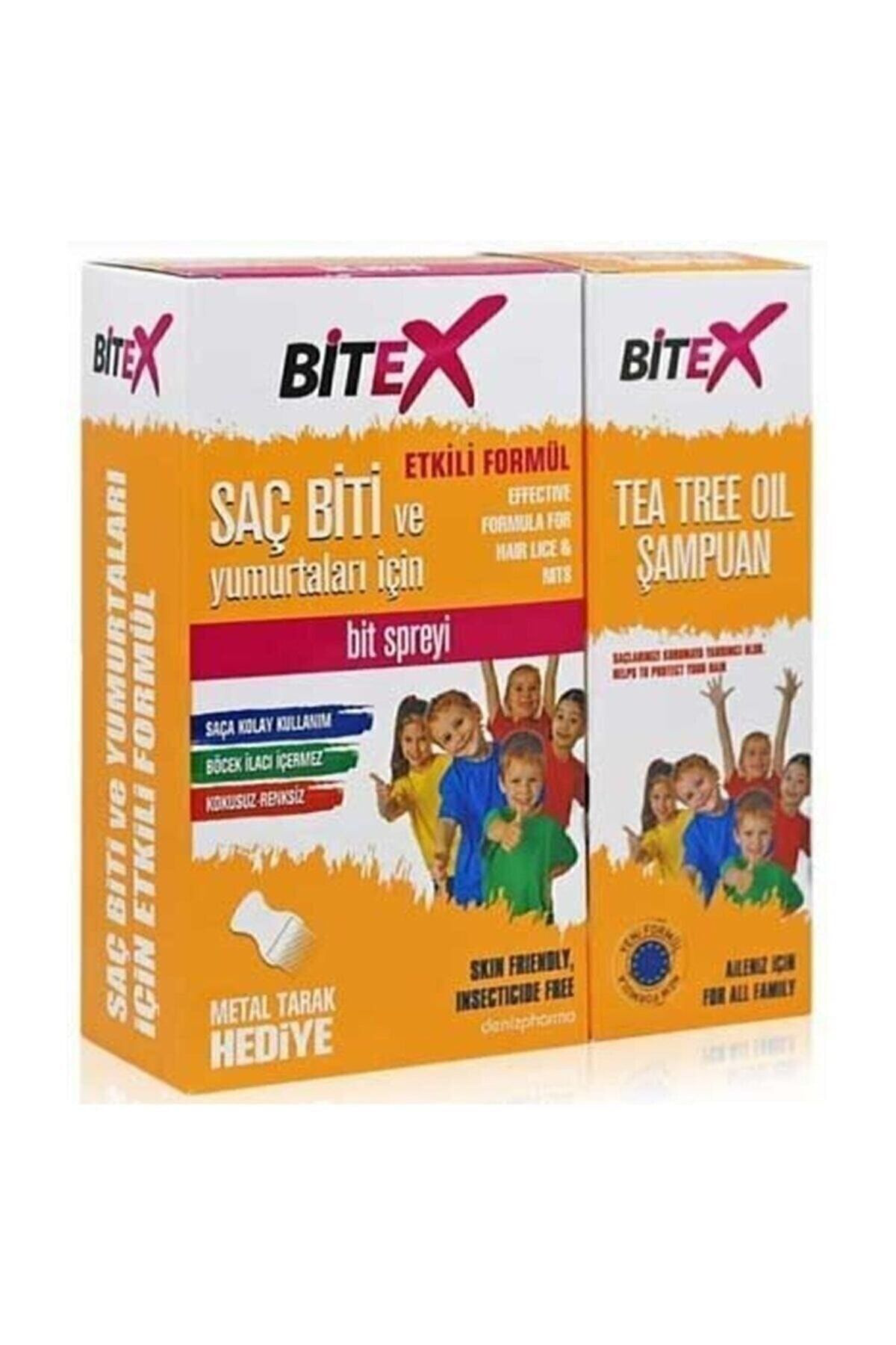 Bit Şampuanı 150 Ml Bit Spreyi 100 Ml Metal Tarak