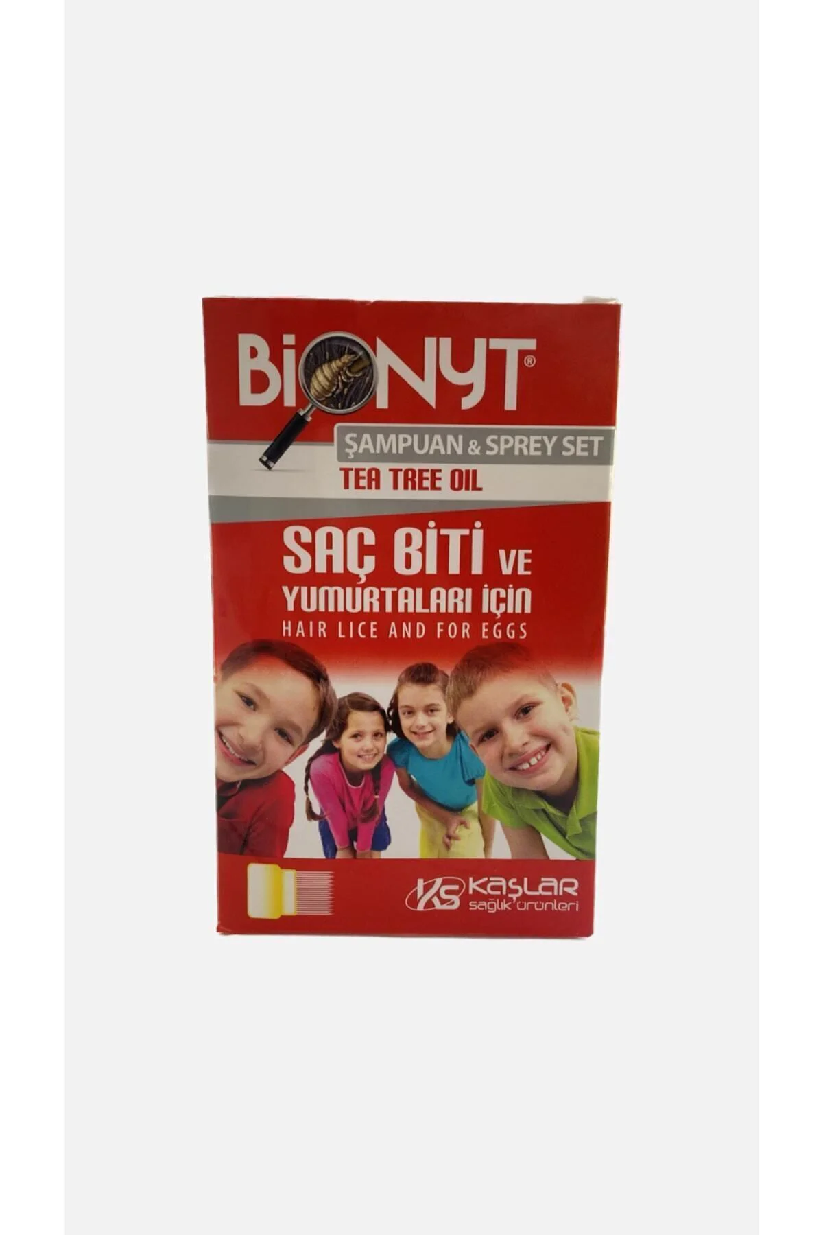 Bit Şampuanı 150 ml Bit Spreyi 100 ml Tarak Şampuan Sprey Set