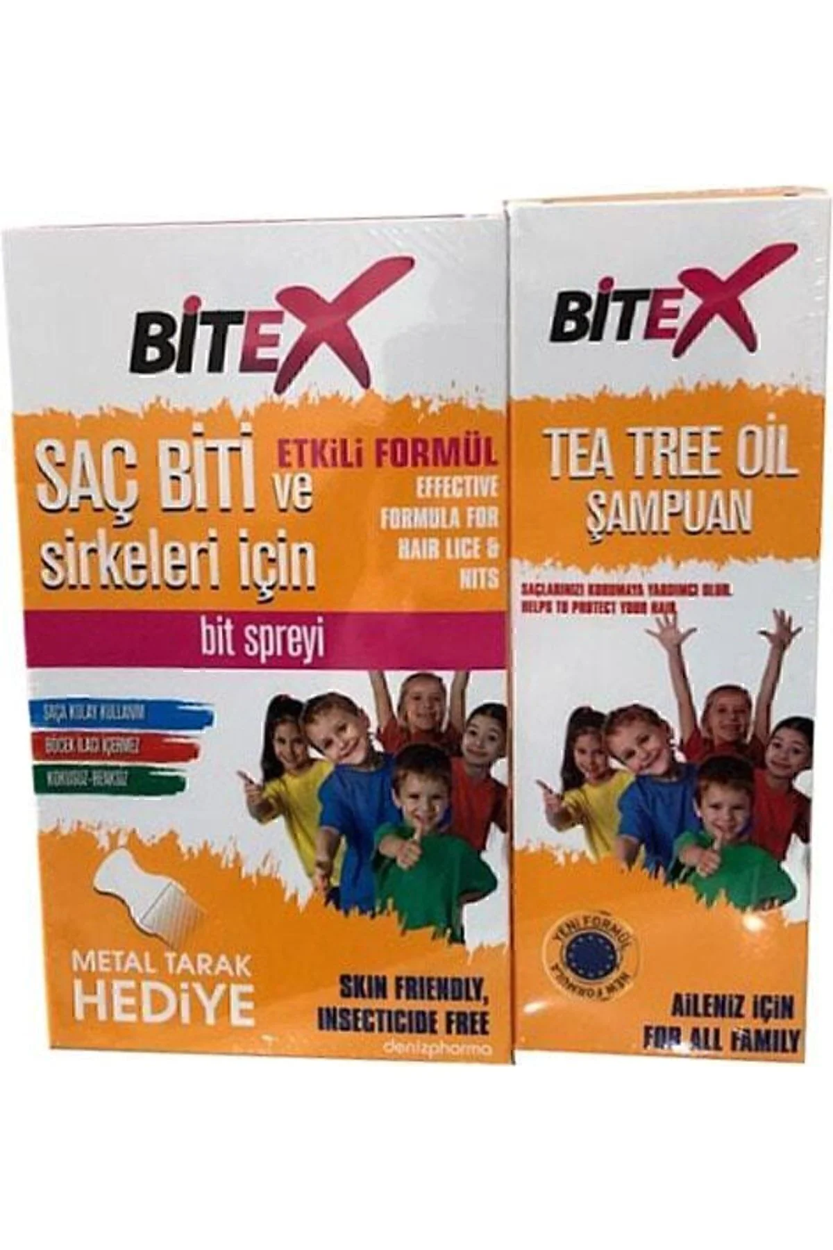 Bit Spreyi 100 ml Şampuan 150 ml - Çelik Tarak Hediyeli Bit Spreyi 100 ml Şampuan 150 ml - Çelik Tarak Hediyeli