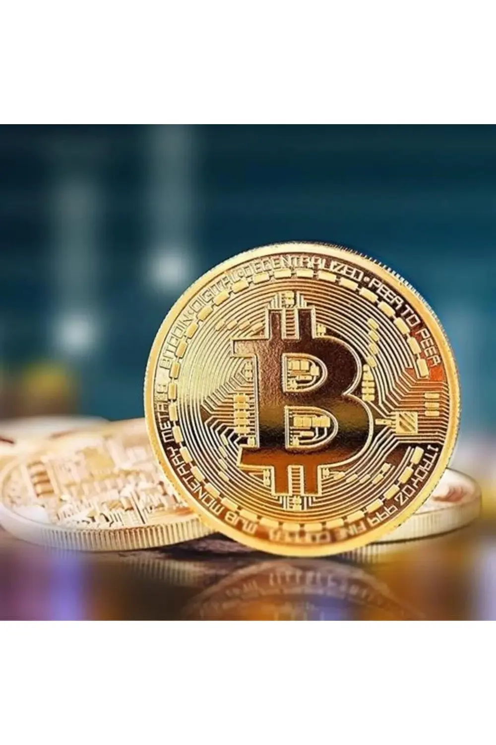 ® Bitcoin Madeni Hatıra Sikke Madeni Bitcoin Hediye Sikke Para