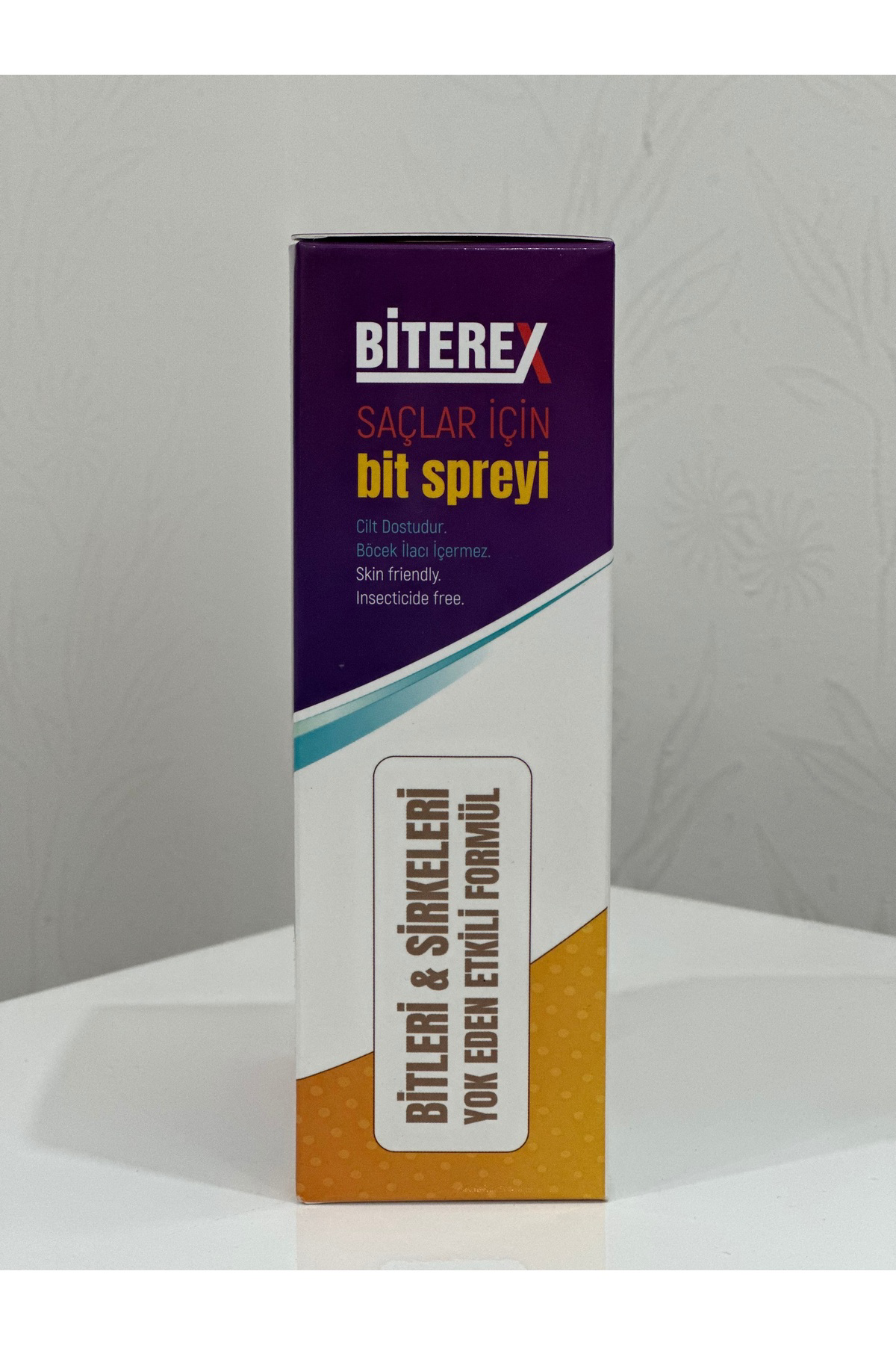 Biterex Bit Spreyi 100 ml + Şampuan 150 ml - Çelik Tarak Hediyeli