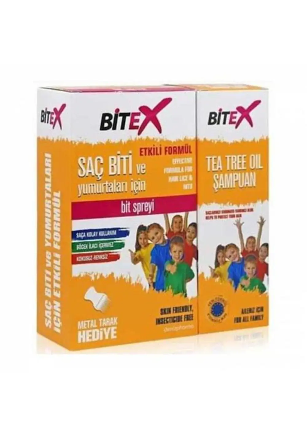 Bitex Bit Spreyi 100 ml + Şampuan 150 ml - Çelik Tarak Hediyeli 8