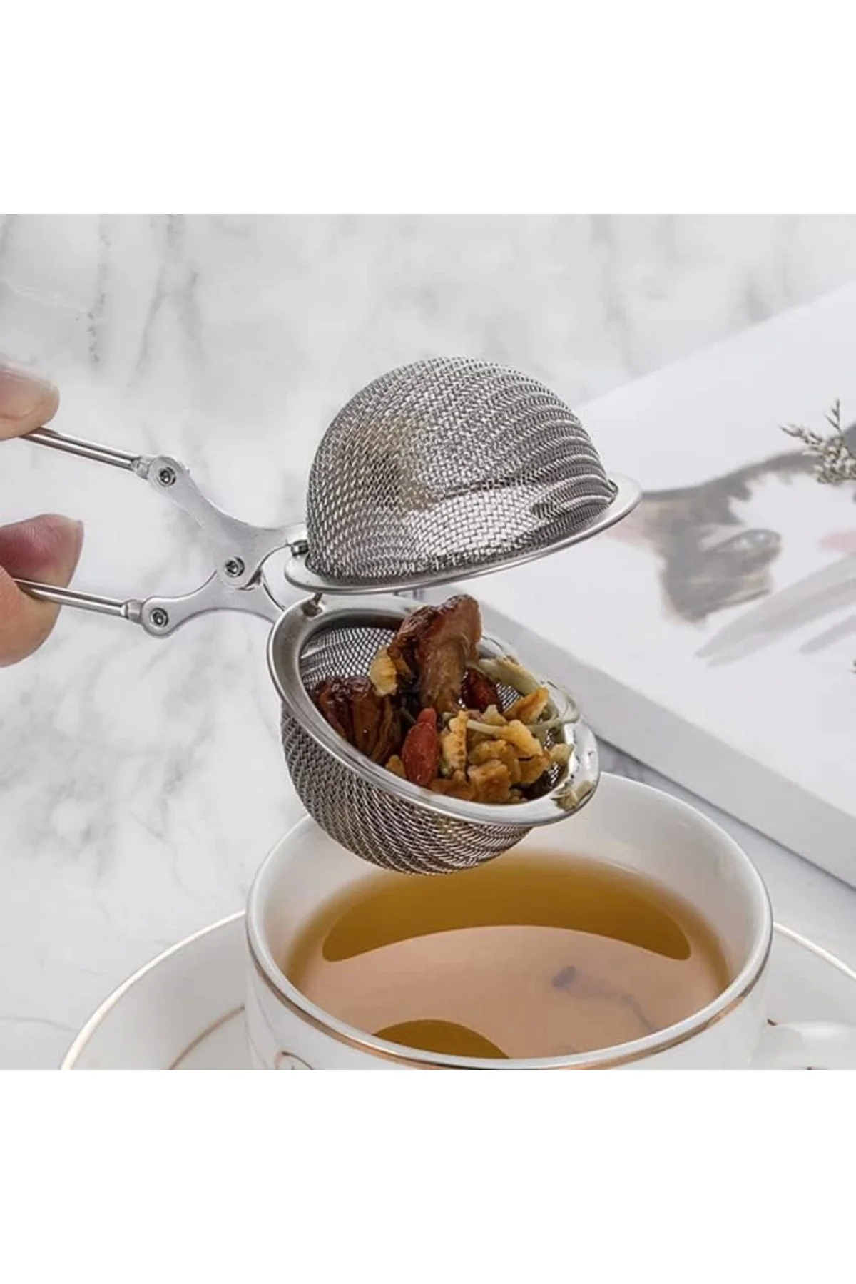 Bitki Çayı Demleme Süzgeci - Lisinya