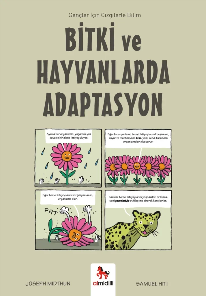 Bitki ve Hayvanlarda Adaptasyon – Gençler İçin Çizgilerle Bilim Fiyatı, Yorumları ve Özellikleri