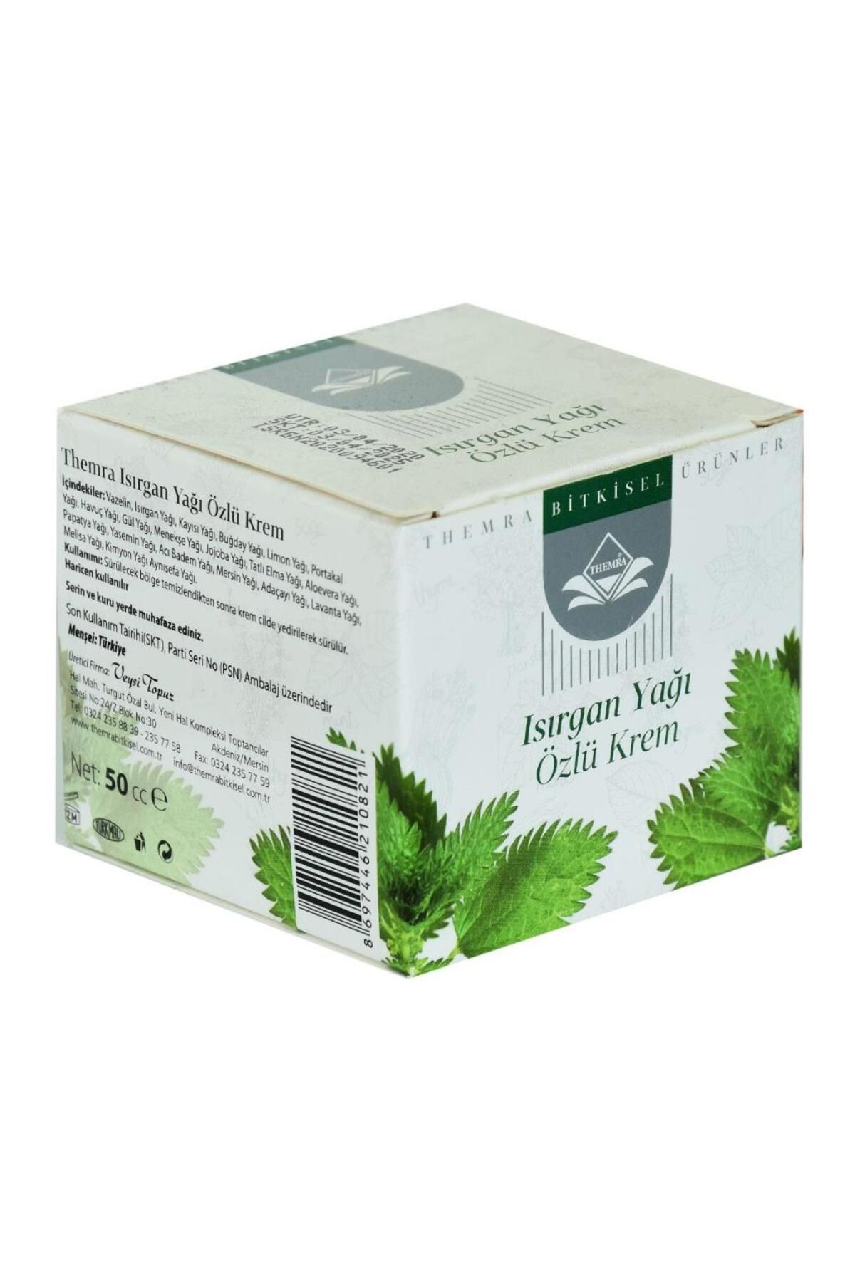Themra Bitkisel İsırgan Yağlı Özlü Doğal Kremi 50 Cc