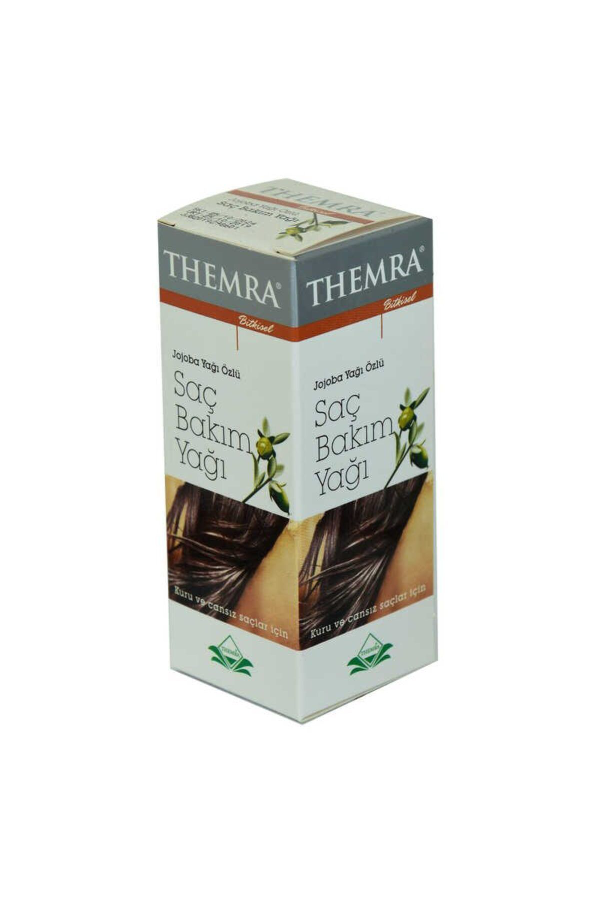 Themra Bitkisel Jojoba Yaği Özlü Kuru Ve Cansiz Saçlara Bakim Yaği 100 C