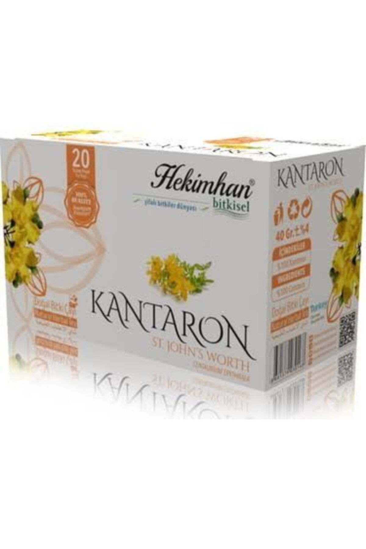 Hekimhan Bitkisel Kantaron Doğal Bitki Çayı 20 Süzen Poşet