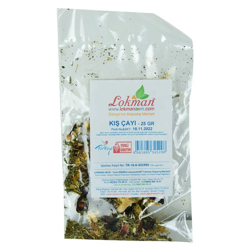 Bitkisel Karışık Osmanlı Çayı Kış Çayı 25 Gr - Doğal Bağışıklık Desteği Fiyatı, Yorumları ve Özellikleri