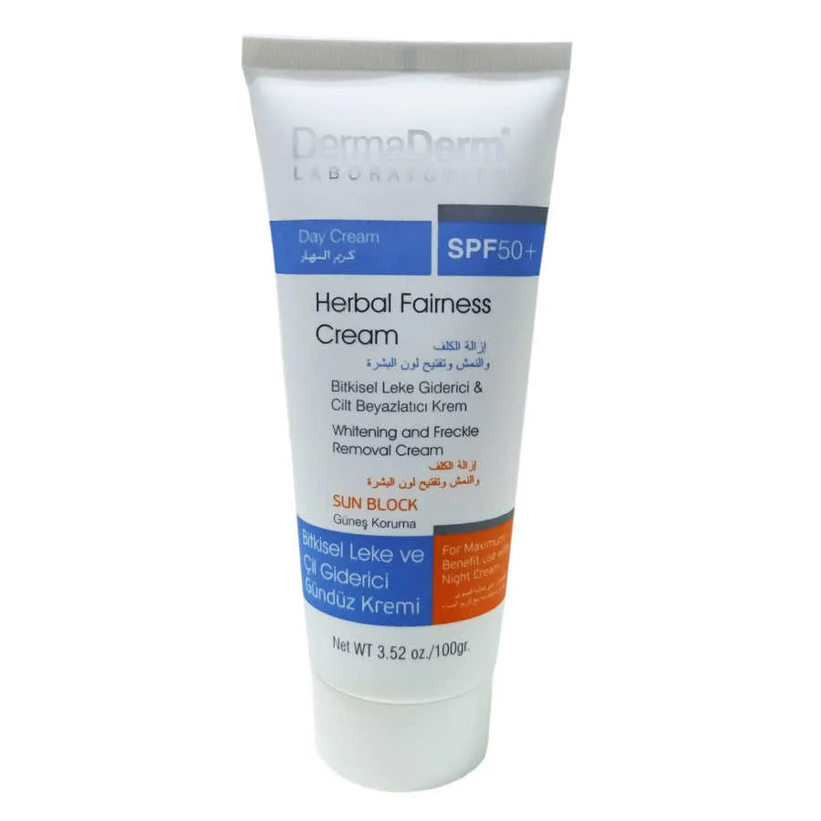 Bitkisel Leke Karşıtı Gündüz Kremi Güneş Koruma SPF 50+ 100 Gr