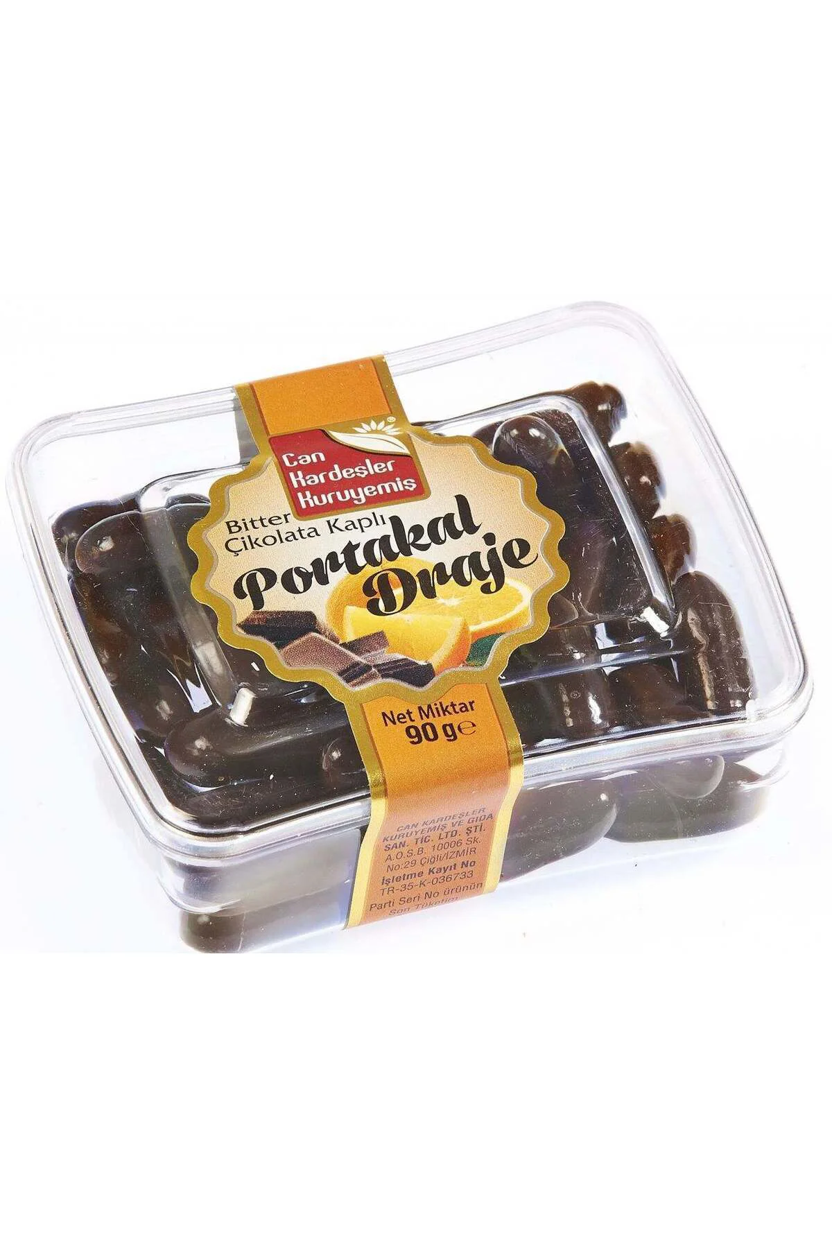 Bitter Çikolatalı Portakal Draje 90 g Fiyatı, Yorumları ve Özellikleri