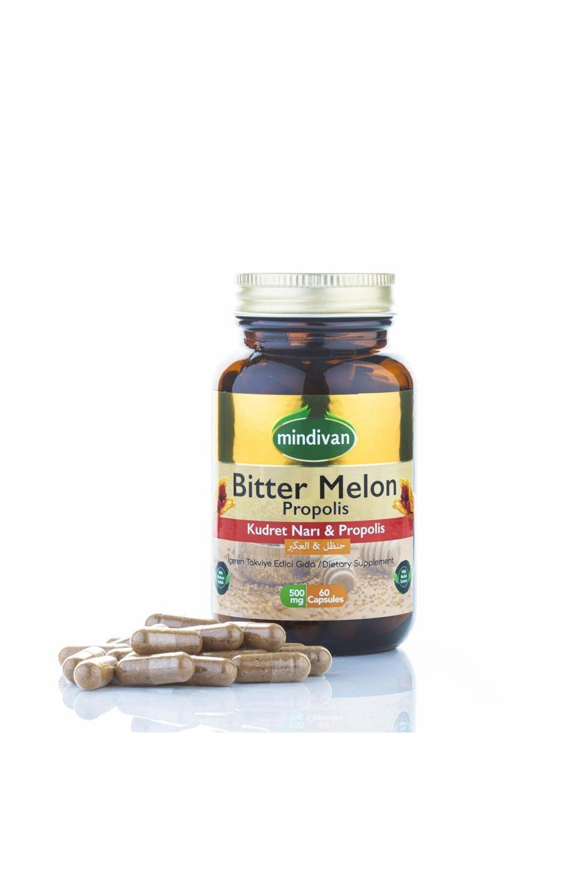 Bitter Melon Propolis 500 mg 60 Capsules