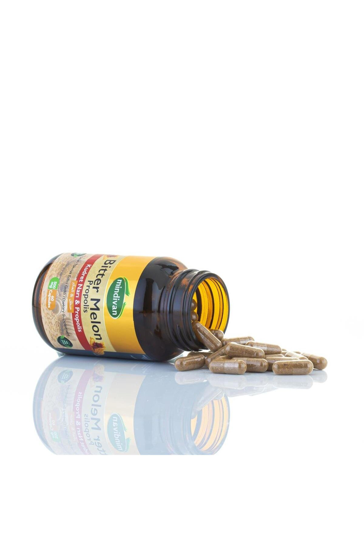 Bitter Melon Propolis 500 mg 60 Capsules x2 Piece