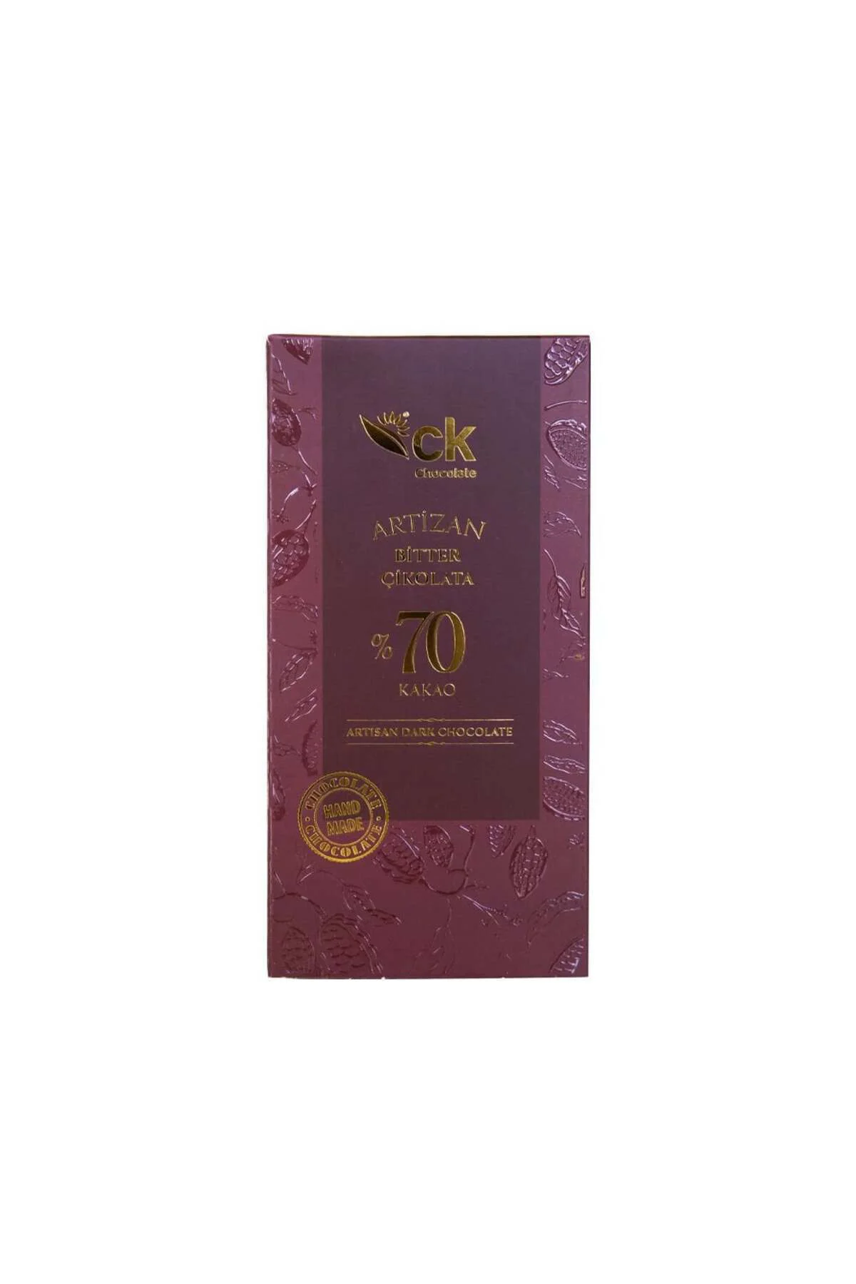 Bitter Tablet Artizan Çikolata (%70 Kakao) 100 g