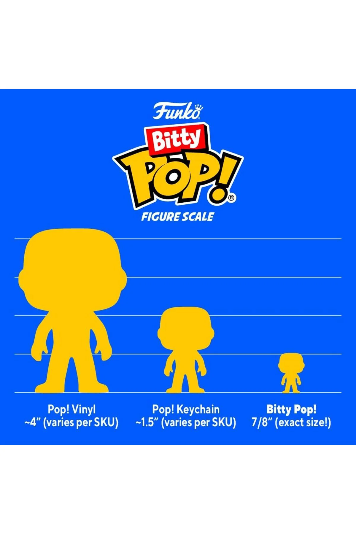 Bitty Pop Harry Potter 4'lü Paket Mini Figürler Süprizli