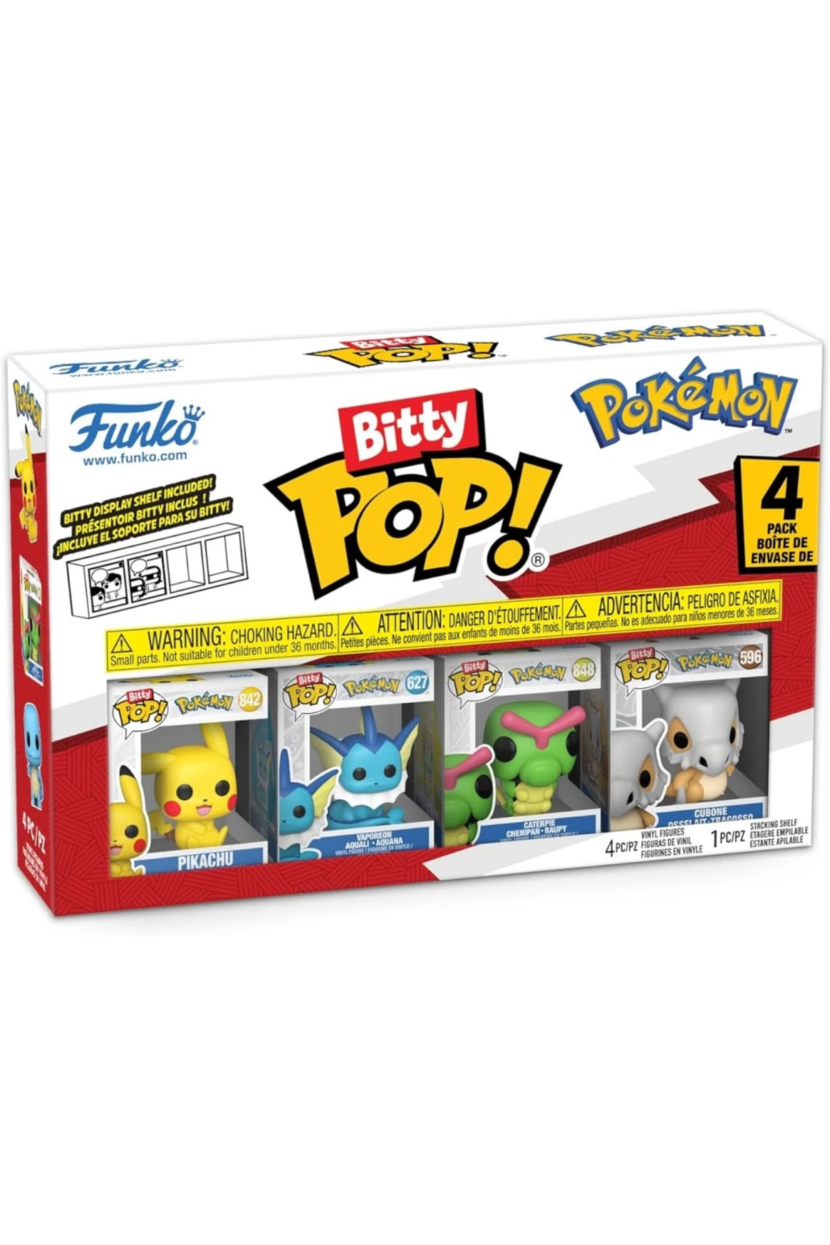 Bitty POP Pokemon 4'lü Paket