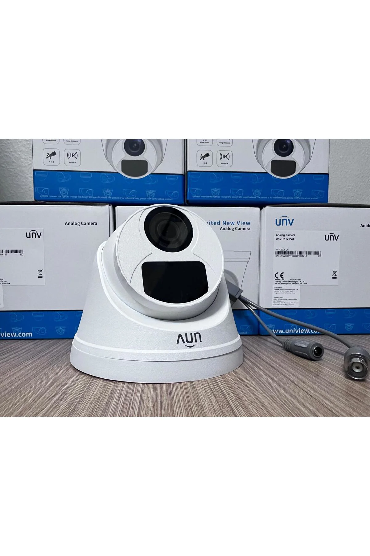 (bivopazar) 2MP Güvenlik Kamerası UNV UAC-T112-F28 Analog Güvenli