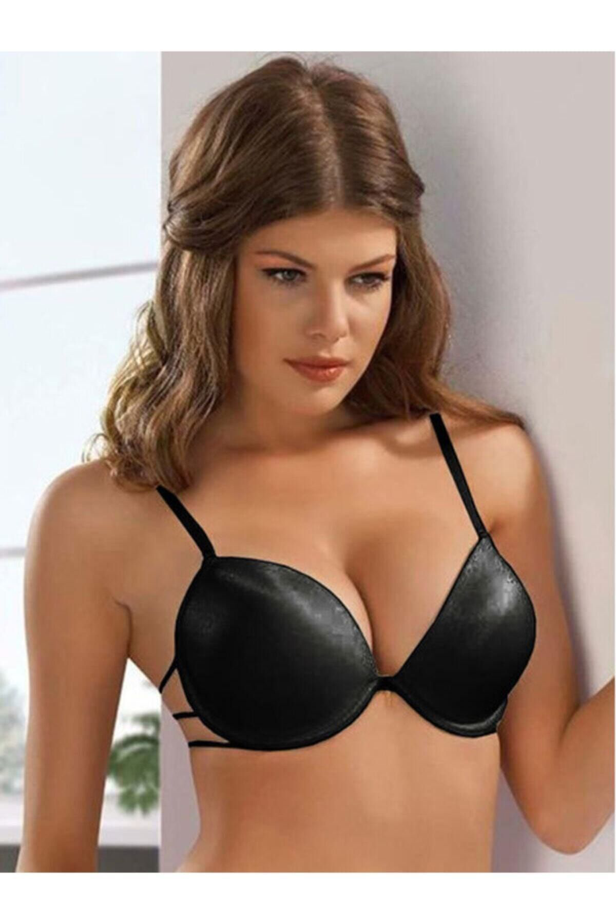 Biyeli Taşlı Kadın Mikro Tek Sütyen 7006