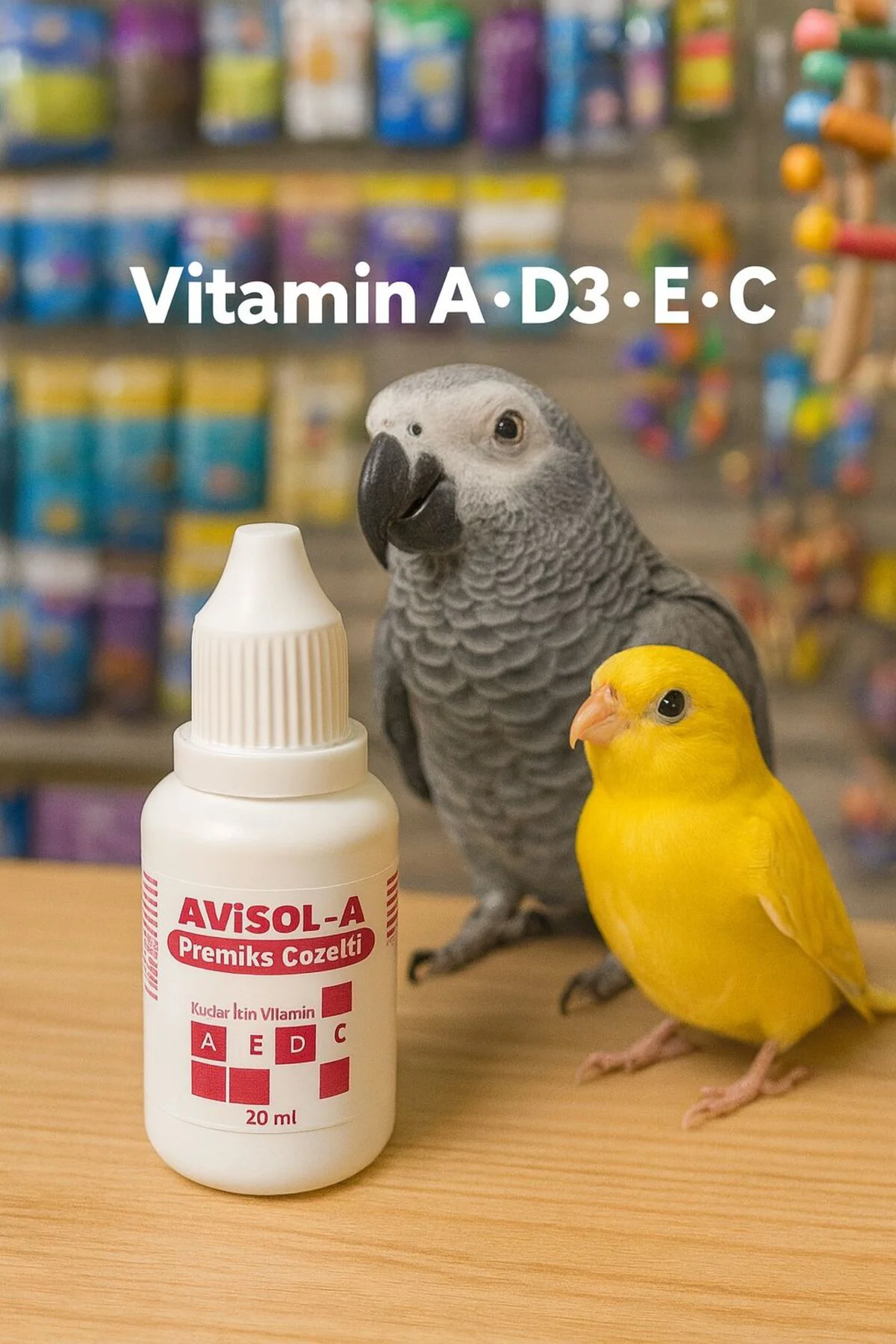 Biyo Avisol-A Kuşlar İçin Vitamin