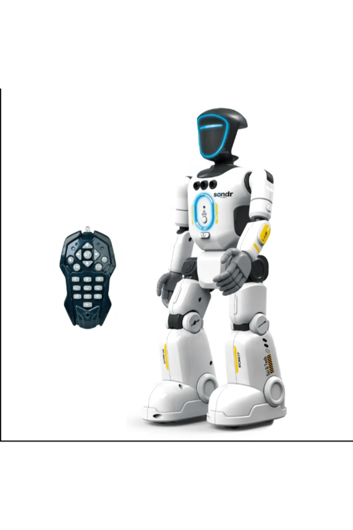 Biyonik Akıllı Uzaktan Kumandalı Robot Rusça İngilizce Çince Akıllı Hareket Algılama RC Programlama Kayıt Yapabilen Dans Eden Robot Oyuncak