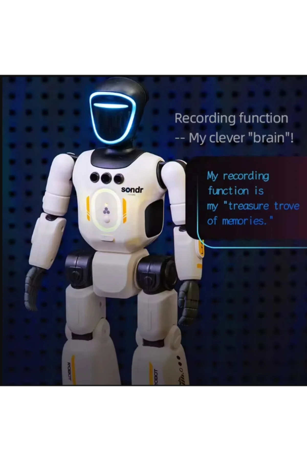 Biyonik Akıllı Uzaktan Kumandalı Robot Rusça İngilizce Çince Akıllı Hareket Algılama RC Programlama Kayıt Yapabilen Dans Eden Robot Oyuncak