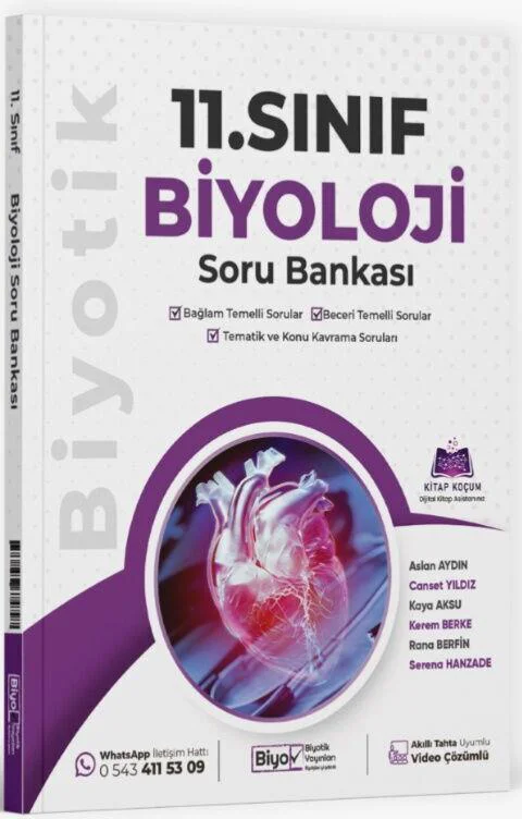 Biyotik 11. Sınıf Soru Bankası Biyoloji