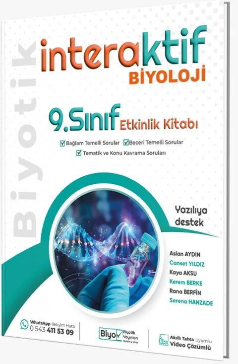 Biyotik 9. Sınıf İnteraktif Etk. Biyoloji Biyotik 9. Sınıf İnteraktif Etk. Biyoloji