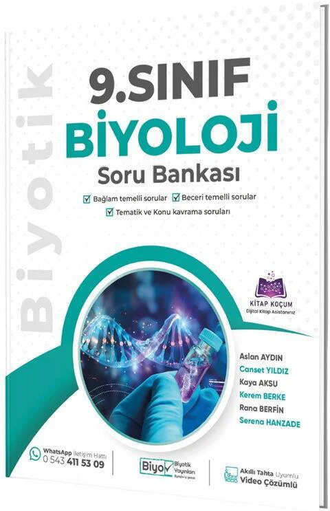 Biyotik 9. Sınıf Soru Bankası Biyoloji