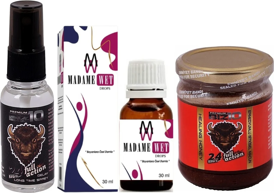 BIZ10 Kadın Sprey ve Macun Seti - 25ml Sprey, 30ml Damla ve 240gr Macun Fiyatı, Yorumları ve Özellikleri