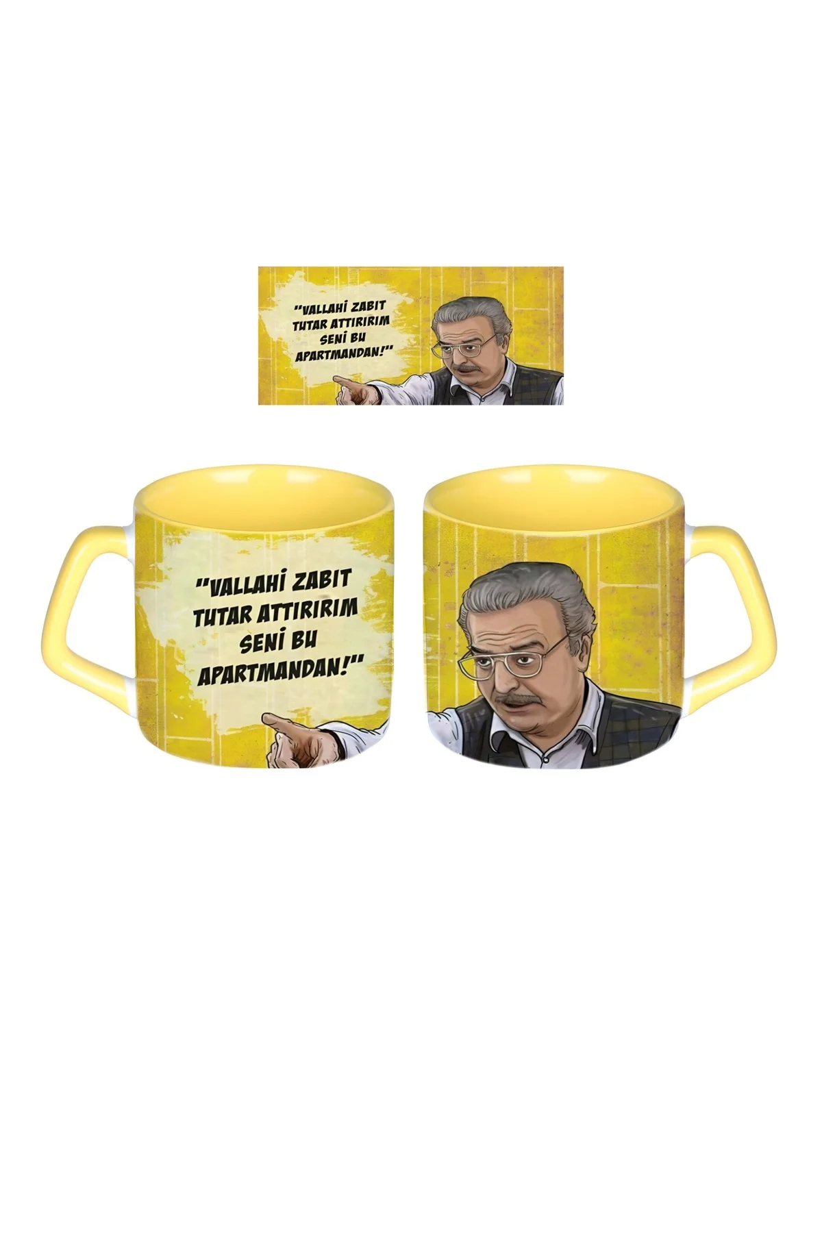 Bizimkiler Sabri Bey Kupa Bardak | Tek Adet 069