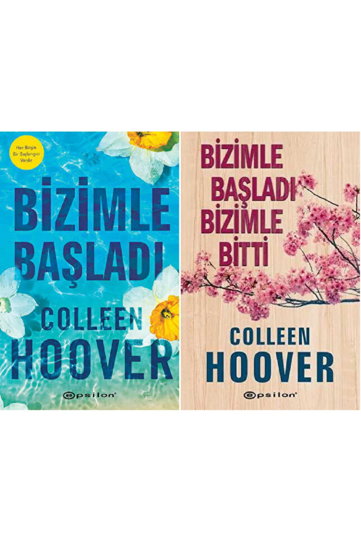 Bizimle Başladı + Bizimle Başladı Bizimle Bitti 2 Kitap Set