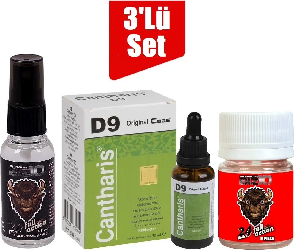 Bizon Sprey Caas D9 Kadın - 100MG 10lu Paket Fiyatı, Yorumları ve Özellikleri