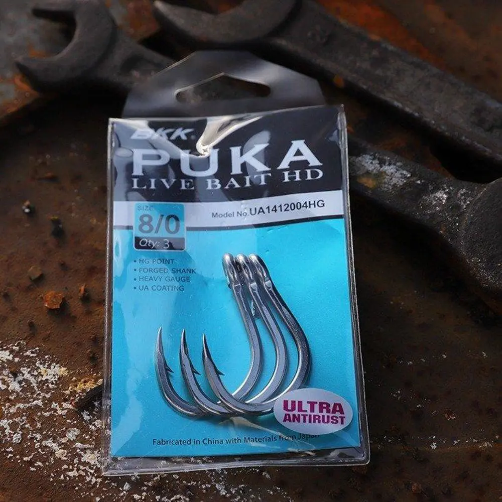 BKK Puka Livebait HD İğne 6/0 4 Pcs