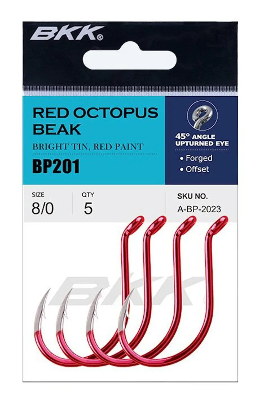 BKK Red Octopus Beak İğne 10/0 BKK Red Octopus Beak İğne 10/0